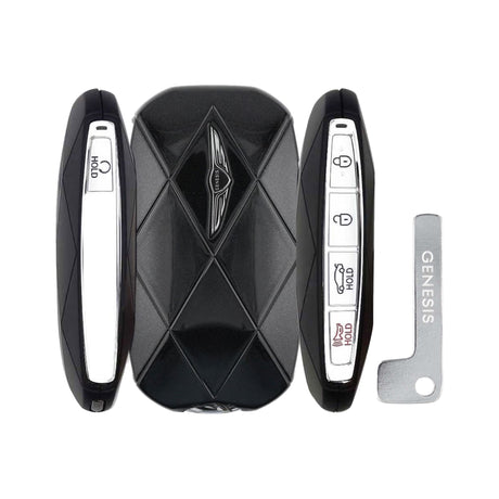 2023-2026 Genesis G70 5-Button Smart Key  PN: 95440-G9720  TQ8-FOB-4F75M44 - both button edges, back and emergency key