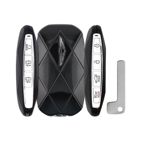 2022-2025 Genesis G90  7-Button Smart Key  PN: 95440-T4120PH3  TQ8-FOB-4F53U - front, back, side buttons and emergency key