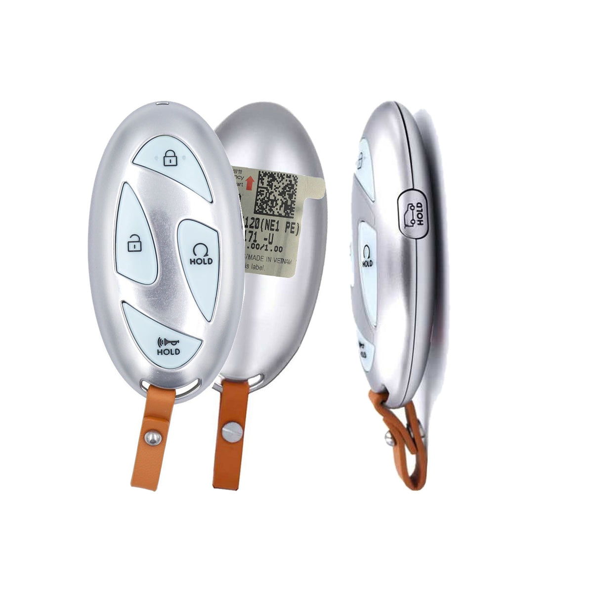 2024-2026 Hyundai Ioniq 5  5-Button Smart Key  PN: 95440-GI120  TQ8-FOB-4FA2U44 - Brand New, side buttons shown