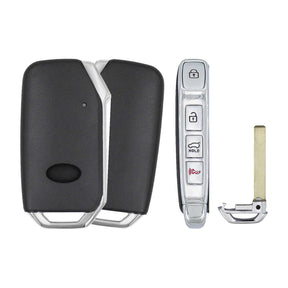 2019-2022 Kia Telluride  4-Button Smart Key  PN: 95440-S9000  TQ8-FOB-4F24 - front, back, side buttons and emergency key