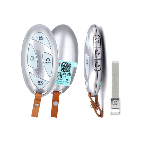 2024-2026 Hyundai Ioniq 5  7-Button Smart Key  PN: 95440-GI130  TQ8-FOB-4FA2U44 - front, back, side buttons and emergency key