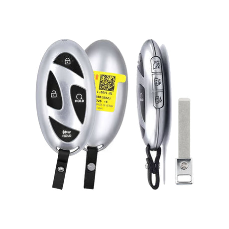 2024-2026 Hyundai Kona  7-Button Smart Key  PN: 95440-BE200  TQ8-FOB-4F61M43 - front, back, side buttons and emergency key