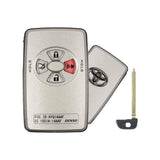2005-2007 Toyota Avalon  4-Button Smart Key  PN: 89904-07030  HYQ14AAF - front, back and emergency key