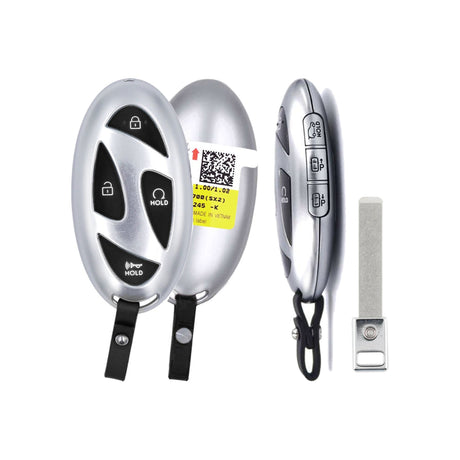 2023-2026 Hyundai Kona  7-Button Smart Key  PN: 95440-BE700  TQ8-FOB-4F61M43 - front, back, side buttons and emergency key
