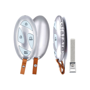 2025-2026 Hyundai IONIQ 9  8 Button Smart Key  TQ8-FOB-4FA2U44  PN: 95440-GO030 - front, back, side buttons and emergency key