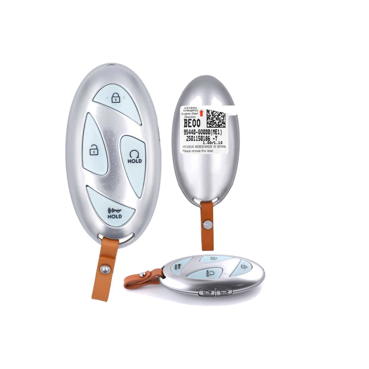 2025-2026 Hyundai IONIQ 9 Smart Key 6-Button  TQ8-FOB-4F61M43  PN: 95440-GO000 - Brand New, no emergency key