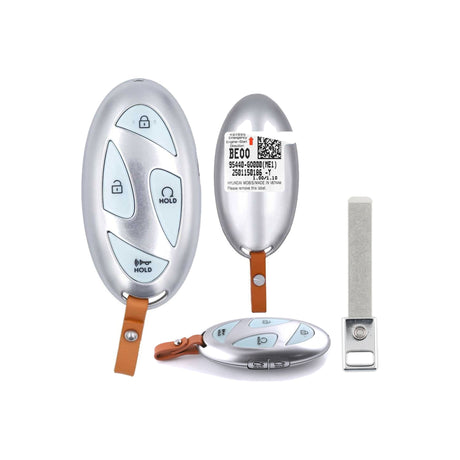 2025-2026 Hyundai IONIQ 9 Smart Key 6-Button  TQ8-FOB-4F61M43  PN: 95440-GO000 - both button edges, back and emergency key