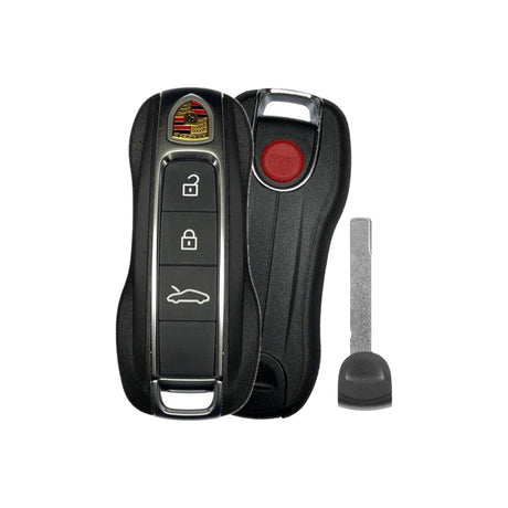 2019-2025 Porsche 4-Button Smart Key  MLB  FCC: IYZ-PK3  433 MHz  for Add Spare Key Only - front, back, side buttons and emergency key