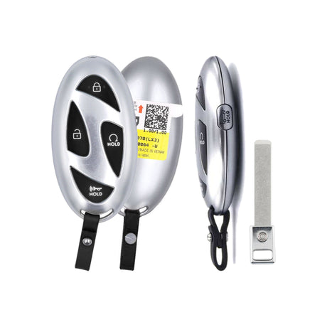 2025-2026 Hyundai Palisade  Smart Key 5-Button-Hatch Remote Start  TQ8-FOB-4FA2U44  PN: 95440-P9070 - front, back, side buttons and emergency key