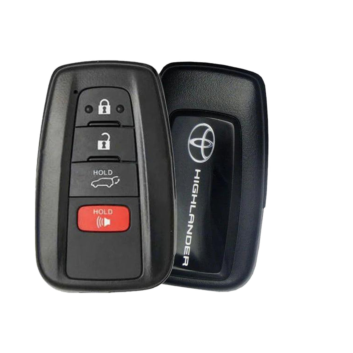 2020-2023 Toyota Highlander  4-Button Smart Key  PN: 8990H-0E370  8990H-0E020  0351  HYQ14FBC  HYQ14FLA Locked - Brand New, no emergency key