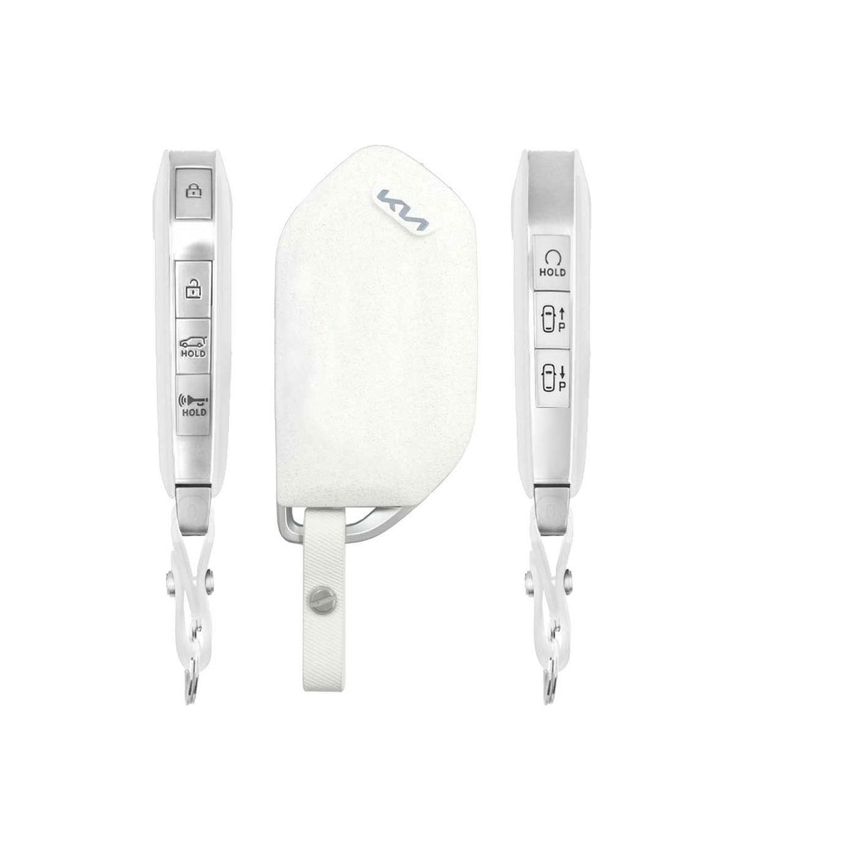 2025-2026 Kia EV6  7-Button Smart Key  PN: 95440-CV510  TQ8-FOB-4FA1U44 - Brand New, side buttons shown