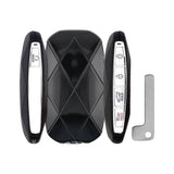 2026 Genesis GV70  5-Button Smart Key  PN: 95440-ARBA0  TQ8-FOB-4FA0U44 - front, back, side buttons and emergency key