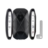 2025-2026 Genesis GV70  7-Button Smart Key  PN: 95440-ARDA0  TQ8-FOB-4FA0U44 - front, back, side buttons and emergency key