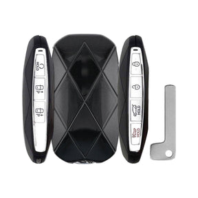 2025-2026 Genesis GV70  7-Button Smart Key  PN: 95440-ARDA0  TQ8-FOB-4FA0U44 - front, back, side buttons and emergency key
