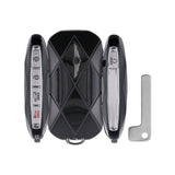 2024-2026 Genesis GV80  5-Button Smart Key  PN: 95440-T6DA0  TQ8-FOB-4F75M44 - front, back, side buttons and emergency key