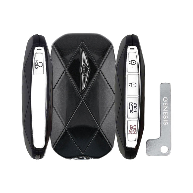 2024-2026 Genesis GV80  5-Button Smart Key  PN: 95440-T6BA0  TQ8-FOB-4F75U44 - both button edges, back and emergency key