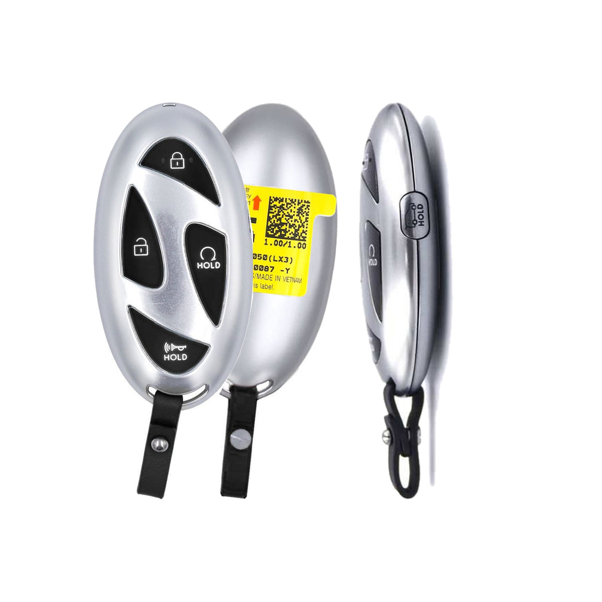 2026 Hyundai Palisade  Smart Key 5-Button Hatch Remote Start  TQ8-FOB-4F61M43  PN: 95440-P9050 - Brand New, side buttons shown