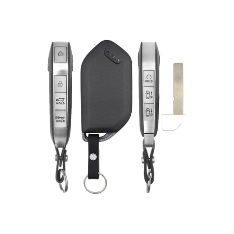 2026-2027 Kia Sportage 7-Button Smart Key  PN: 95440-P1AC0  TQ8-FOB-4F81M44 - both button edges, back and emergency key