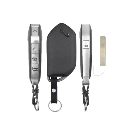 2025-2027 Kia Sportage  5-Button Smart Key  PN: 95440-P1AE0  TQ8-FOB-4F81M44 - front, back, side buttons and emergency key