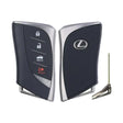 2018-2020 Lexus ES  LS  4-Button Smart Key  PN: 8990H-33020  HYQ14FBF  Board 0440 Locked - front, back and emergency key