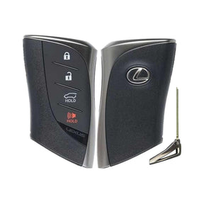 2021-2023 Lexus GX460  4-Button Smart Key  PN: 8990H-60010  HYQ14FBZ Locked - front, back and emergency key