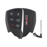 2024-2026 GMC Sierra  6-Button Smart Key  PN: 13560221  YGOG21TB2 - front, back and emergency key