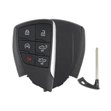 2024-2026 GMC Sierra  6-Button Smart Key  PN: 13560221  YGOG21TB2 - Recase, no-logo shell with emergency key