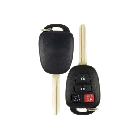 2013-2017 Toyota RAV4  4-Button Remote Key  PN: 89070-42830  HYQ12BDM  H Chip - Recase, no-logo shell