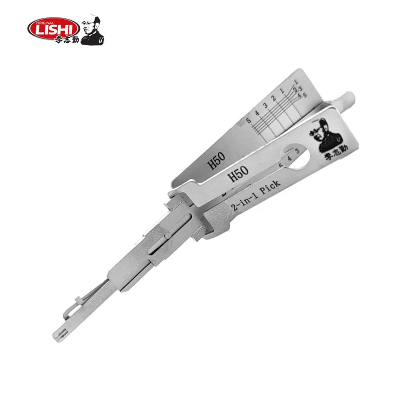 ORIGINAL LISHI - H50 FO14R Ford 1990 / 5 Cut / 2-in-1 Pick & Decoder / AG