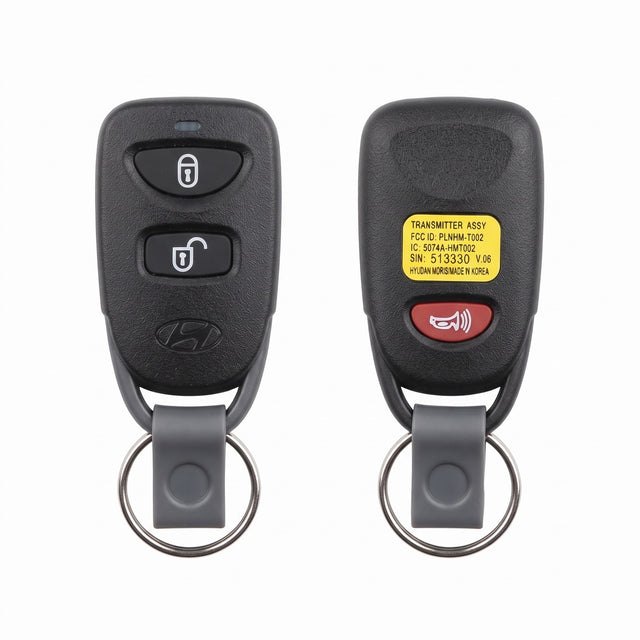 2005-2011 Hyundai Accent | Santa Fe | 3-Button Keyless Entry Remote - Refurbished