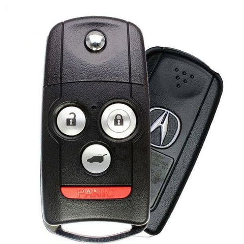 2007-2013 Acura MDX / 4-Button Flip Key / PN: 35111-STX-326 / N5F0602A1A / OEM REFURB