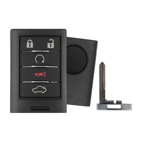 2008-2014 Cadillac CTS | STS | DTS | 5-Button Smart Key - Recase