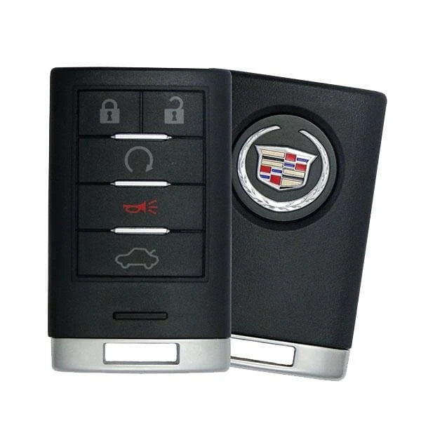 2008-2014 Cadillac CTS / STS / DTS / 5B Smart Key / PN: 25943677 / M3N5WY7777A / OEM RECASE - NO LOGO
