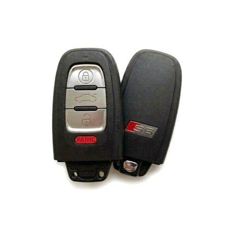2008-2016 Audi 4-Button Smart Key Comfort Access - Audi S6 Logo - Brand New