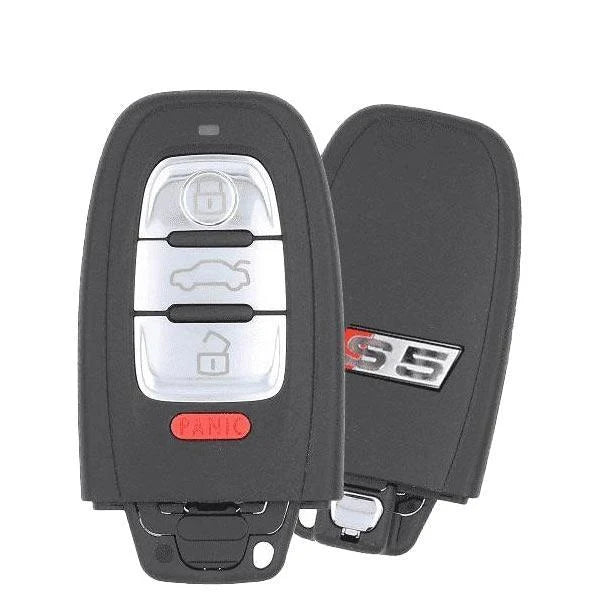 2008-2016 Audi 4-Button Smart Key Comfort Access / PN: 8T0959754G / FCC ID: IYZFBSB802 / 315 MHz / OEM REFURB