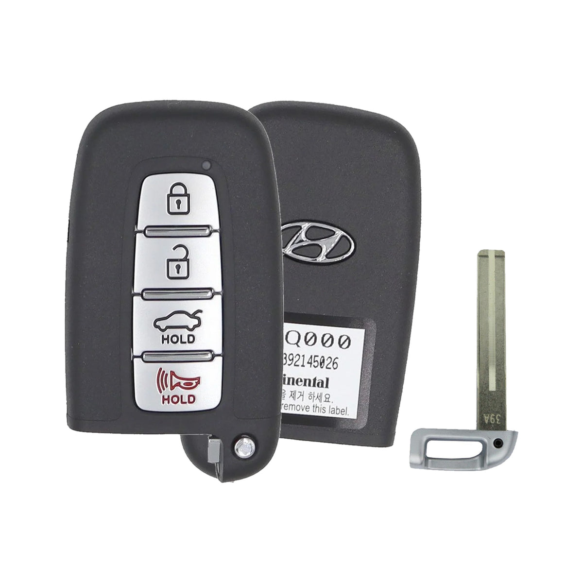 2009-2015 Hyundai Kia | 4-Button Smart Key - Refurbished