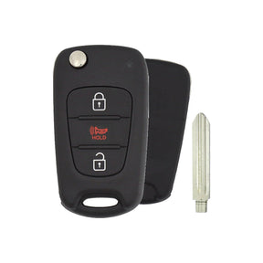 2010-2013 Kia Soul | 3-Button Flip Key - Main photo