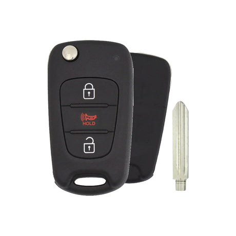 2010-2013 Kia Soul | 3-Button Flip Key - Main photo