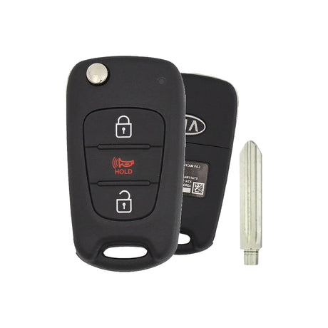 2010-2013 Kia Soul | 3-Button Flip Key - Refurbished