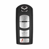 2009-2013 Mazda 3 / 4-Button Smart Key / PN: BBY2-67-5RY / WAZX1T768SKE11A03 / OEM REFURB