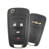 2010-2021 Buick / Chevrolet / 4-Button Remote Flip Key / PN: 5912543 / OHT01060512 / OEM REFURB