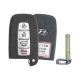 2011-2017 Hyundai Elantra GT | Veloster | 4-Button Smart Key - Refurbished