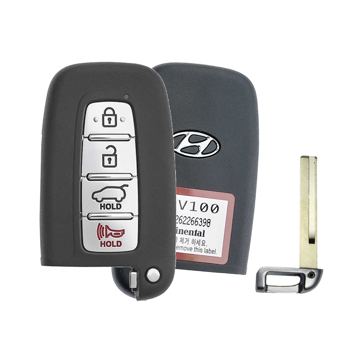 2011-2017 Hyundai Elantra GT | Veloster | 4-Button Smart Key