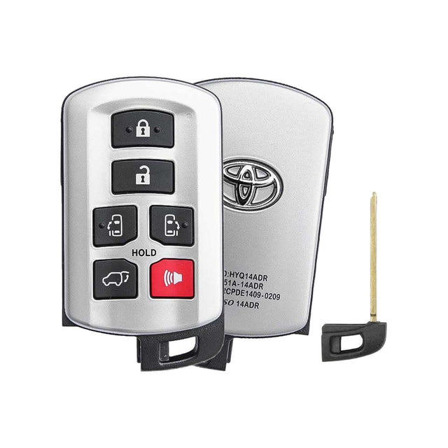 2011-2020 Toyota Sienna | 6-Button Smart Key