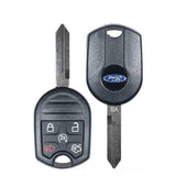Ford 5-button remote head key, OEM