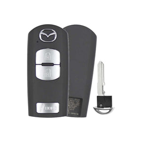 2012-2020 Mazda 3  CX-3  CX-5  CX-9  3-Button Smart Key OEM - front, back and emergency key