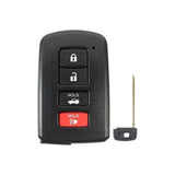 2012-2020 Toyota Avalon | Camry | Corolla | 4-Button Smart Key - Recase