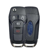 2013-2024 Ford Explorer / Fusion / 4-Button Flip Key / 128 Bit / PN: 164-R7986 / N5F-A08TAA / 315 MHz / OEM REFURB