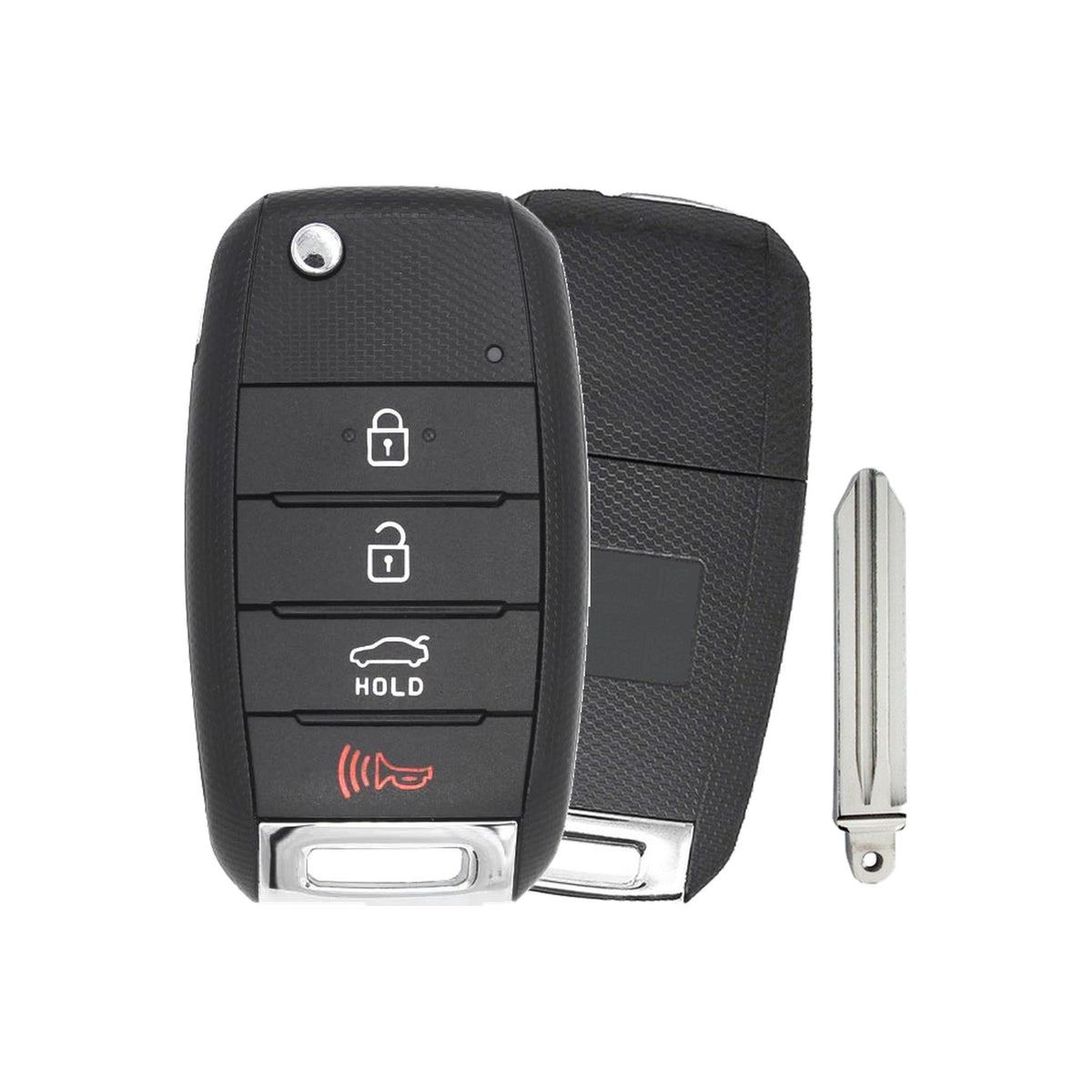 2014-2016 Kia Forte | 4-Button Flip Key - Recase