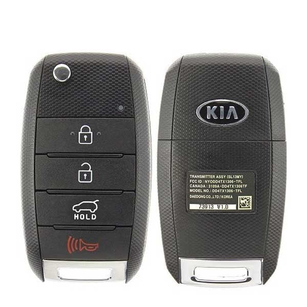 2014-2016 Kia Sportage 4B Remote Key / PN: 95430-3W350 / NYODD4TX1306-TFL / OEM